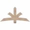 Ekena Millwork Davenport Smooth Timber Gable Bracket, Douglas Fir, 60"W x 30"H x 3 1/2"D x 5 1/2"F, 12/12 Pitch GBW060X30X0406DAV00SDF - alternate 1